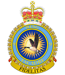 9 Wing Gander Logo
